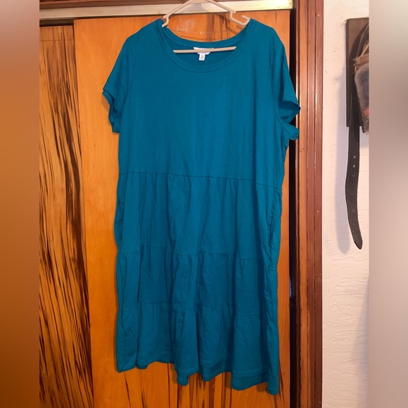 Time and Tru Dresses & Skirts - Time and Tru Teal Dress